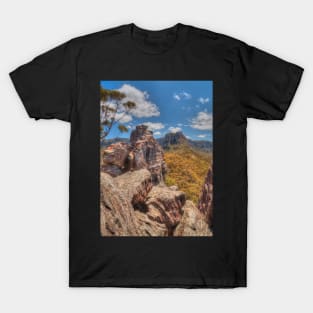 Ruined Castle In The Blue Mountains T-Shirt